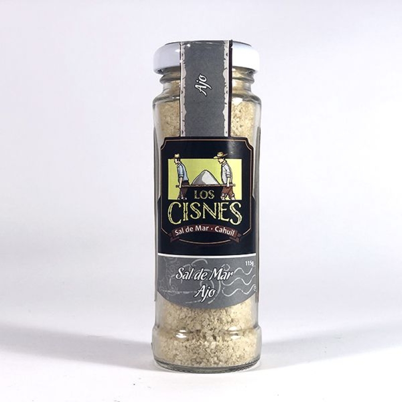 Sal  de  Mar  Los  Cisnes  Ajo 115 Gr.