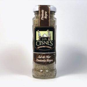 Sal de Mar Los Cisnes Pimienta Negra  Fr.115Gr.